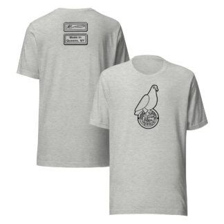 Porch Pigeon Queens Unisex t-shirt